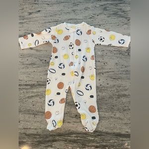 Noomie Footie Pajama with 2-Way Zipper